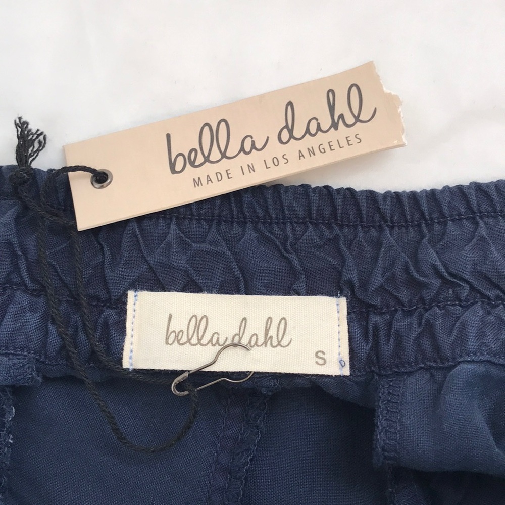 Bella Dahl Flap pocket jogger in Navy - S - Picture 8 of 8